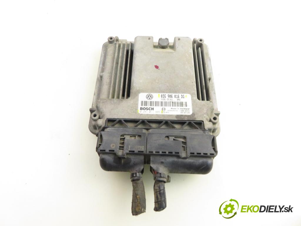SEAT ALTEA (5P1) HB 2004 77,00 1.9 TDI - BKC 1896,00 Riadiaca jednotka Motor 03G906016DG ; 0281011885