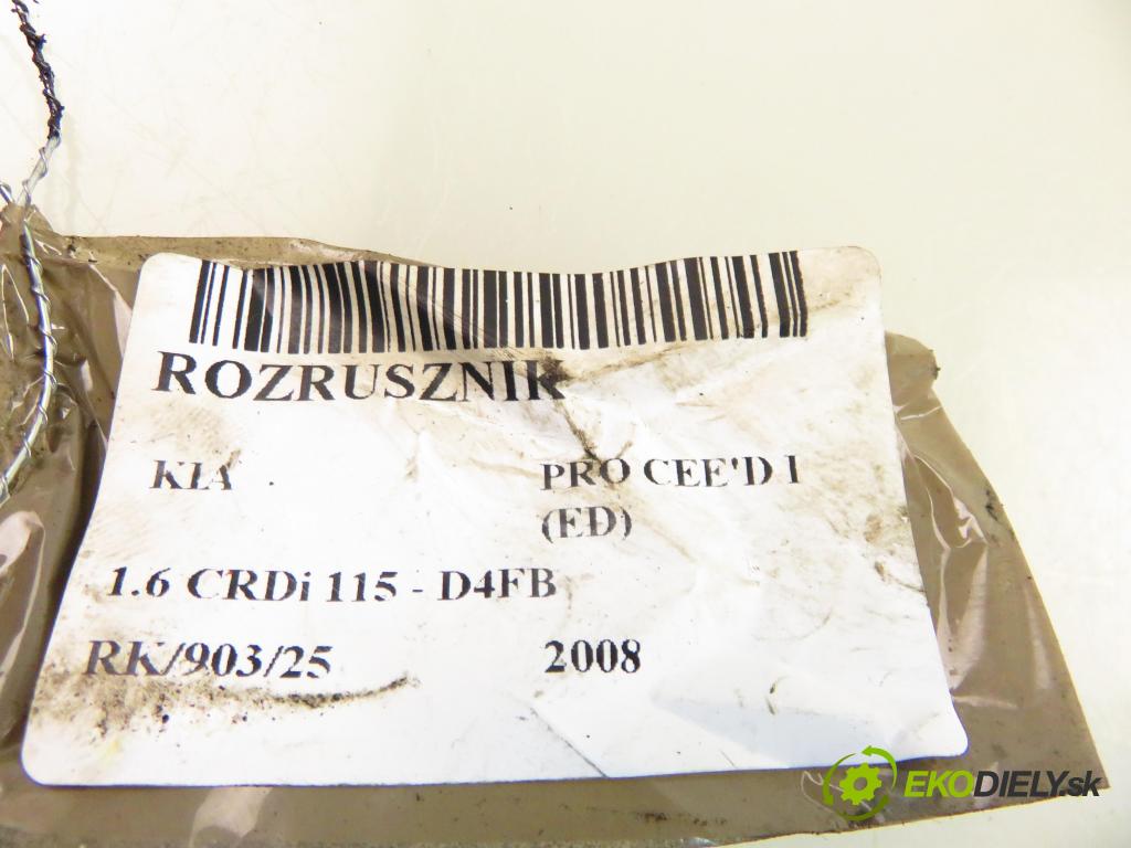 KIA PRO CEE'D (ED) HB 2008 85,00 1.6 CRDi 115 - D4FB 1582,00 Štartér 1250295 (Štartér)