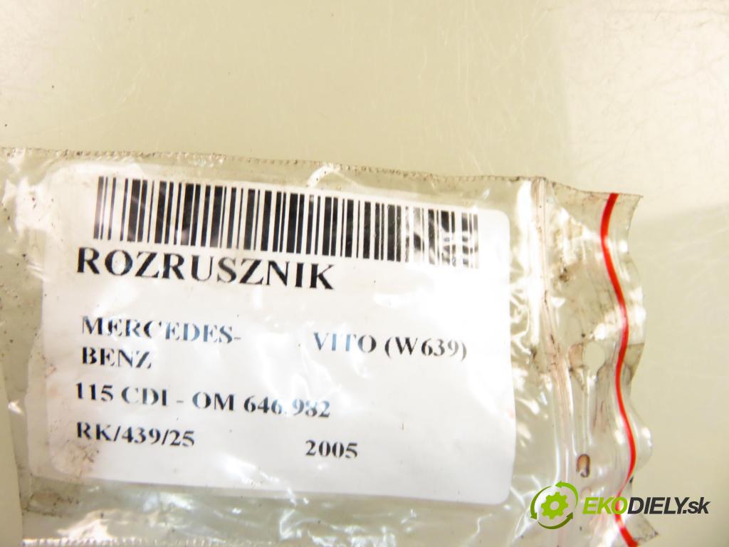 MERCEDES-BENZ VITO Autobus (W639) BUS 2005 110,00 115 CDI 150 - OM 646.982 2148,00 Štartér 0051511301 ; D7R43 (Štartér)