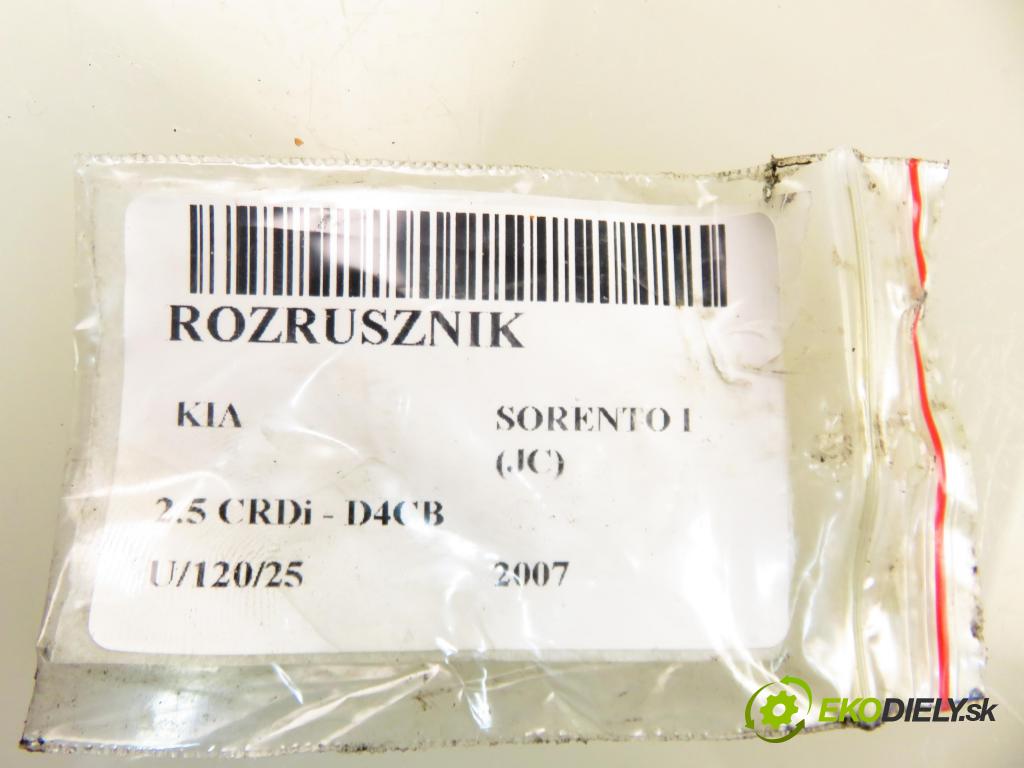 KIA SORENTO I (JC) SUV 2007 125,00 2.5 CRDi 170 - D4CB 2497,00 Štartér 361004A020 ; 1250825 (Štartér)