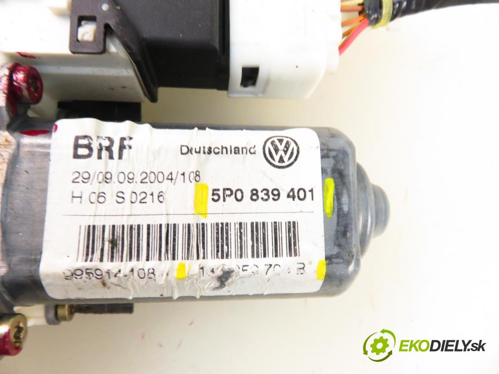 SEAT ALTEA (5P1) HB 2004 77,00 1.9 TDI - BKC 1896,00 mechanismus oken LTE 1K0959703B ; 5P0839401