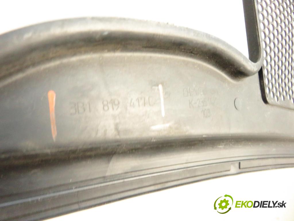 VW PASSAT B5.5 (3B3) SEDAN 2002 74,00 1.9 TDI PD 101 - AVB 1896,00 Torpédo, plast pod čelné okno 3B1819417C (Torpédo (plast pod čelným sklom))