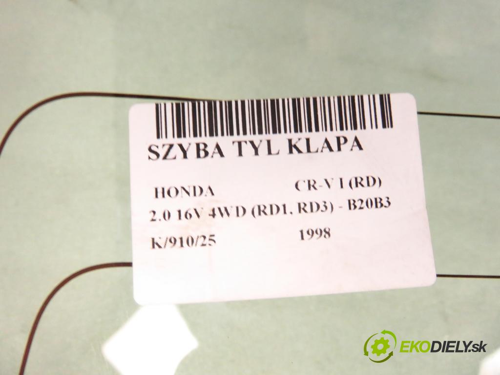 HONDA CR-V I (RD) SUV 1998 94,00 2.0 16V 4WD (RD1, RD3) - B20B3 1972,00 okno ZADNÍ: kapota