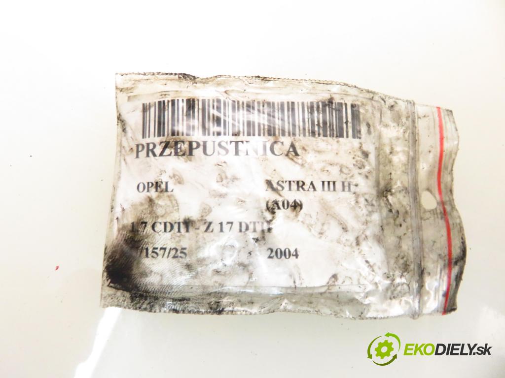 OPEL ASTRA H (A04) HB 2004 74,00 1.7 CDTI 100 - Z 17 DTH 1686,00 Škrtiaca klapka 8973002310 (Škrtiaca klapka)