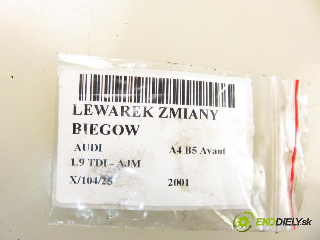 AUDI A4 Avant (8D5, B5) KOMBI 2001 85,00 1.9 TDI - AJM 1896,00 ZVEDÁK: