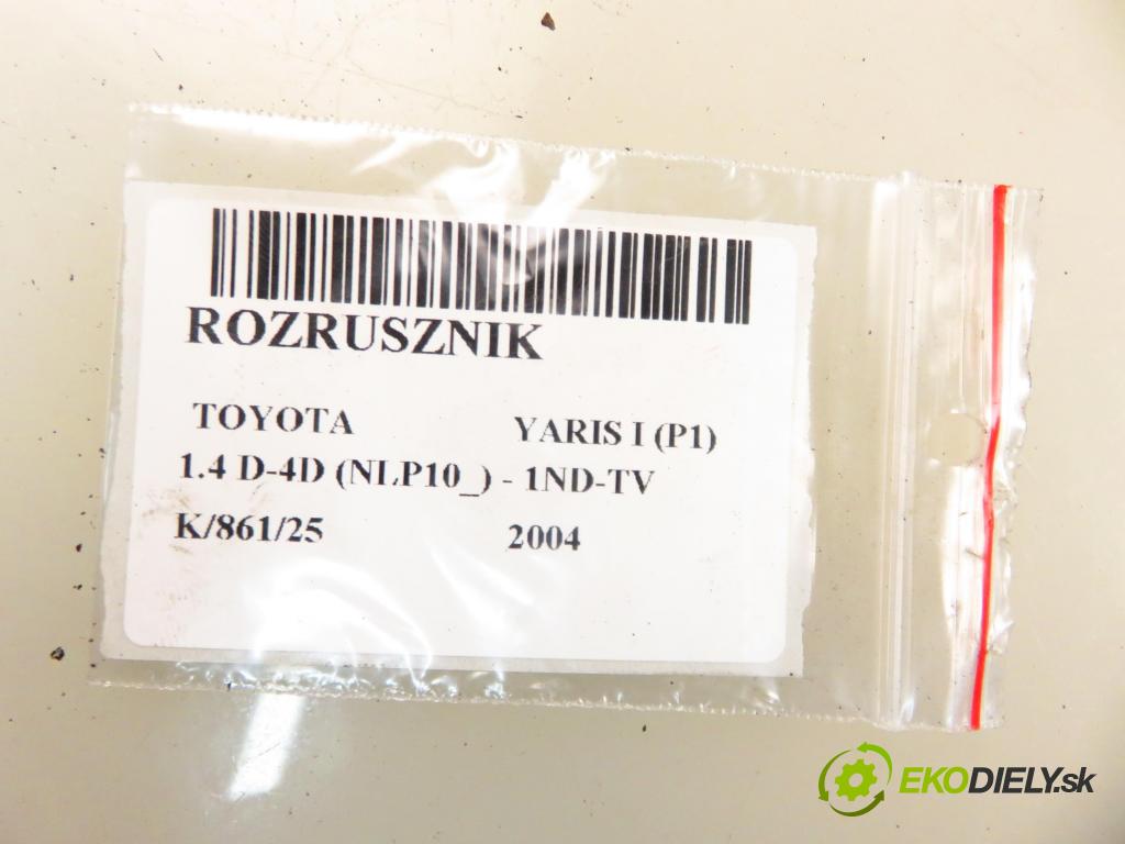 TOYOTA YARIS (_P1_) HB 2004 55,00 1.4 D-4D (NLP10_) - 1ND-TV 1364,00 Štartér 2810033050 ; 4280000570 (Štartér)