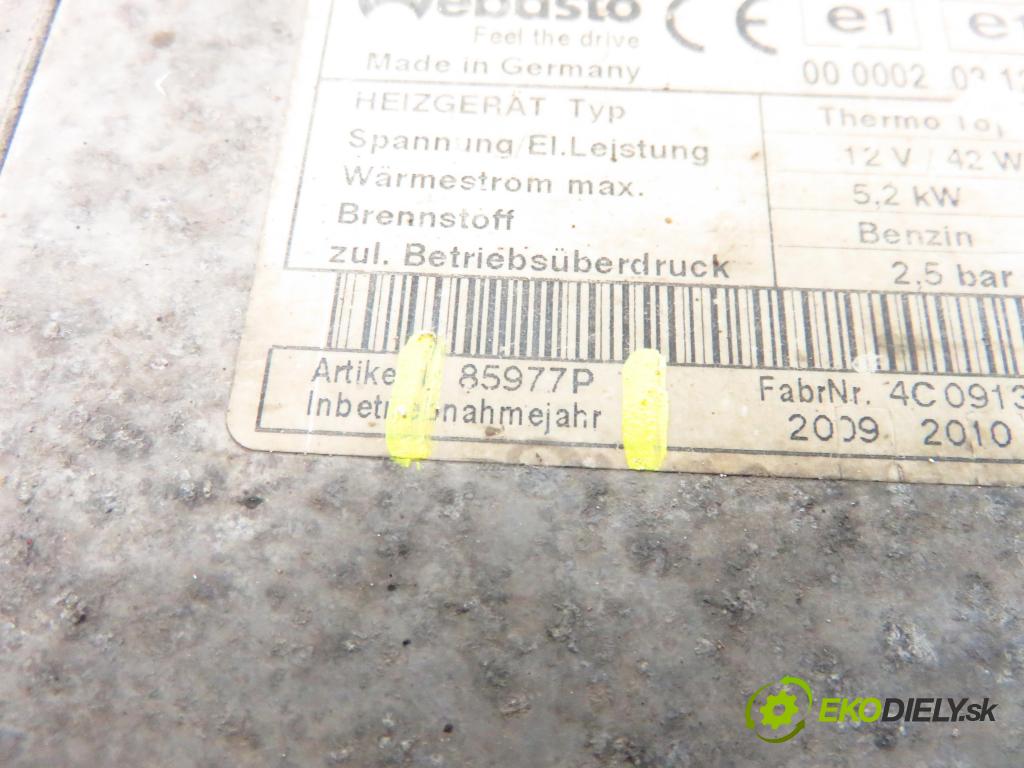 VW GOLF IV (1J1) HB 1999 55,00 1.4 16V - APE 1390,00 Webasto 85977P (Webasto ohřívače)