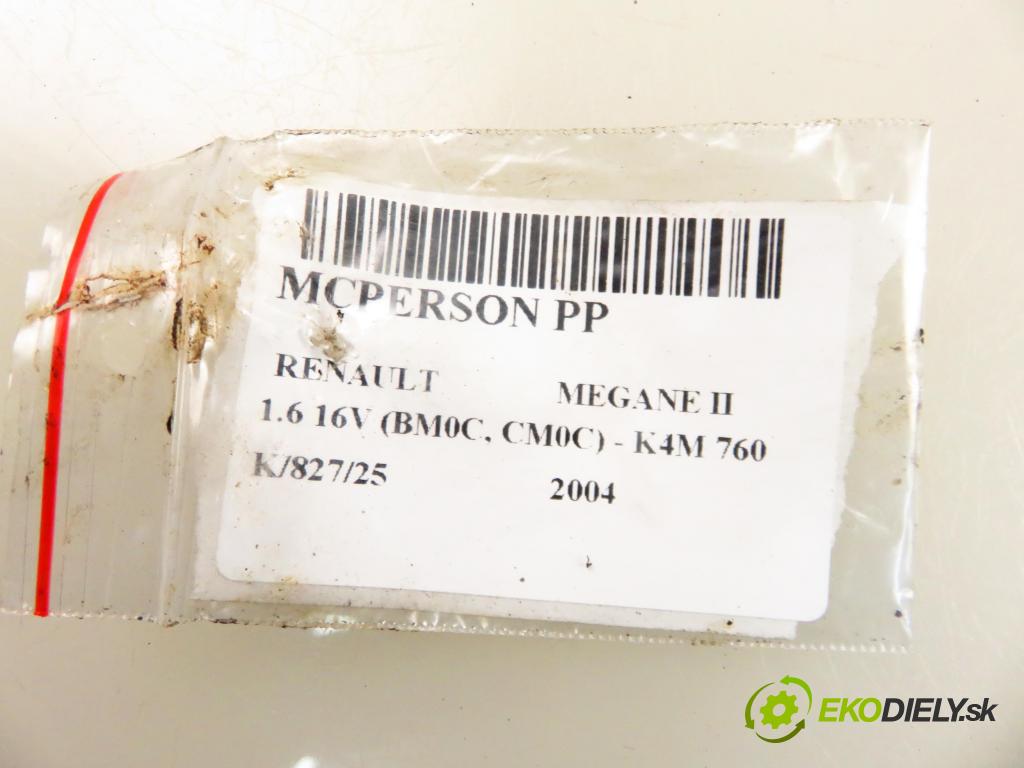 RENAULT MEGANE II (BM0/1_, CM0/1_) HB 2004 83,00 1.6 16V 113 - K4M 760 1598,00 MCPERSON PP
