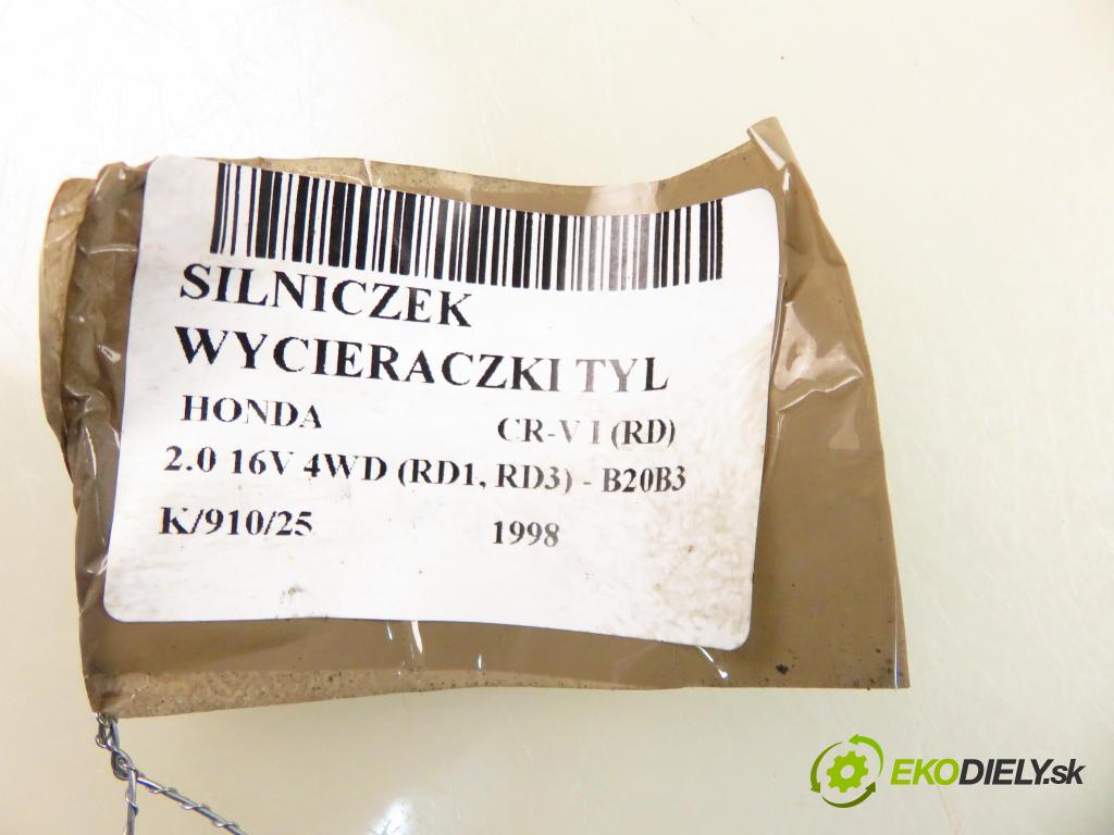 HONDA CR-V I (RD) SUV 1998 94,00 2.0 16V 4WD (RD1, RD3) - B20B3 1972,00 motorek stěrače ZADNÍ: 34311581