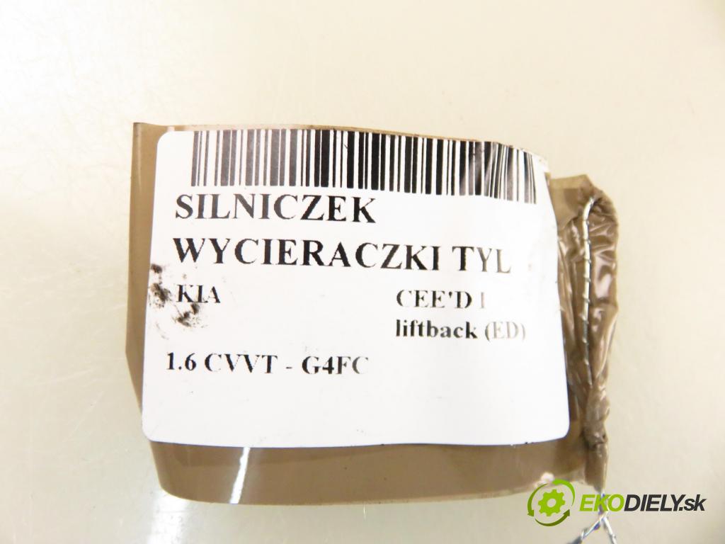 KIA CEE'D liftback (ED) HB 2008 92,00 1.6 CVVT - G4FC 1591,00 motorek stěrače ZADNÍ: 987001H000