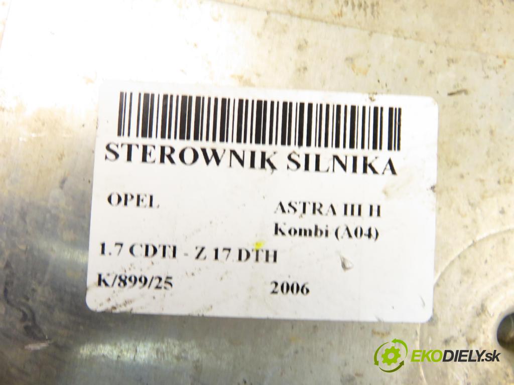 OPEL ASTRA H Kombi (A04) KOMBI 2006 74,00 1.7 CDTI - Z 17 DTH 1686,00 řídící jednotka motora 55560810 ; 0281012694 ; 8980135190