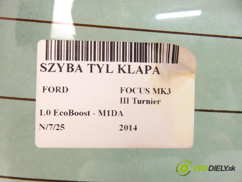FORD FOCUS III Turnier KOMBI 2014 92,00 1.0 EcoBoost 125 - M1DA 998,00 okno ZADNÍ: kapota