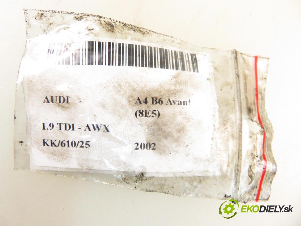 AUDI A4 Avant (8E5, B6) KOMBI 2002 96,00 1.9 TDI - AWX 1896,00 Vstrekovač 038130073AN ; 0414720209 (Vstrekovač paliva)