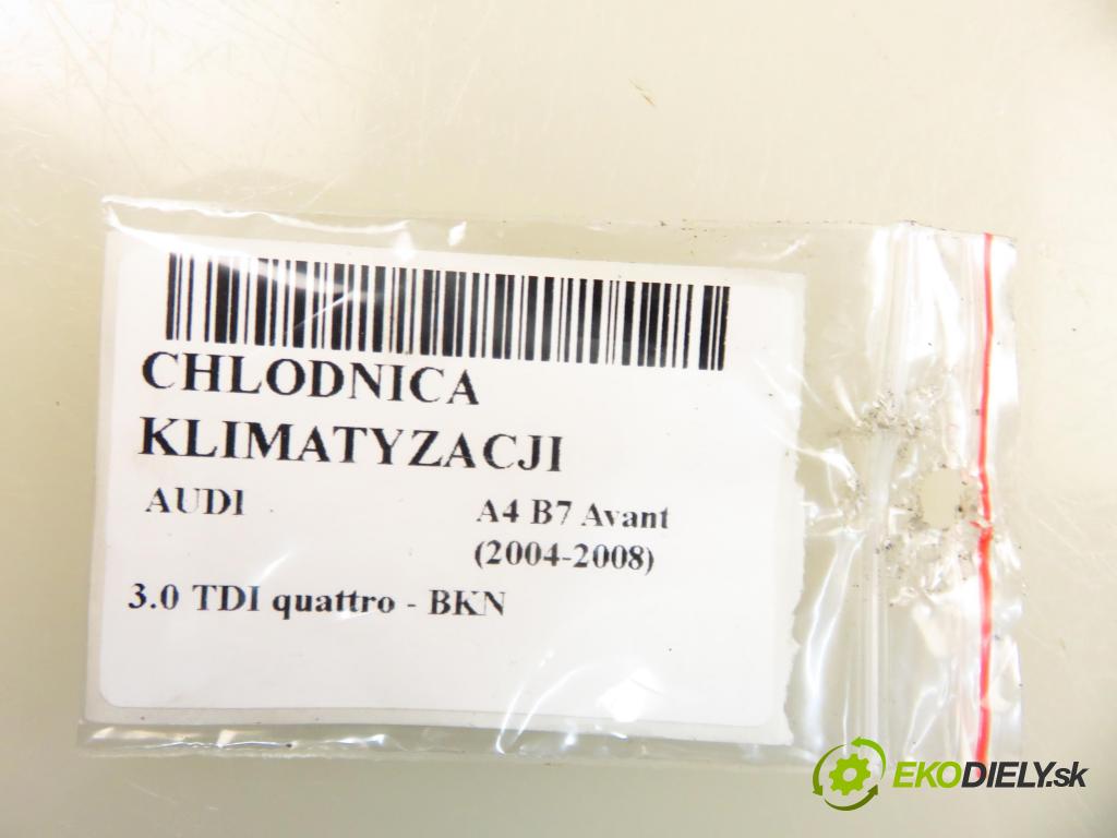 AUDI A4 Avant (8ED, B7) KOMBI 2005 150,00 3.0 TDI quattro - BKN 2967,00 chladič klimatizácie  (Chladič klimatizácie)