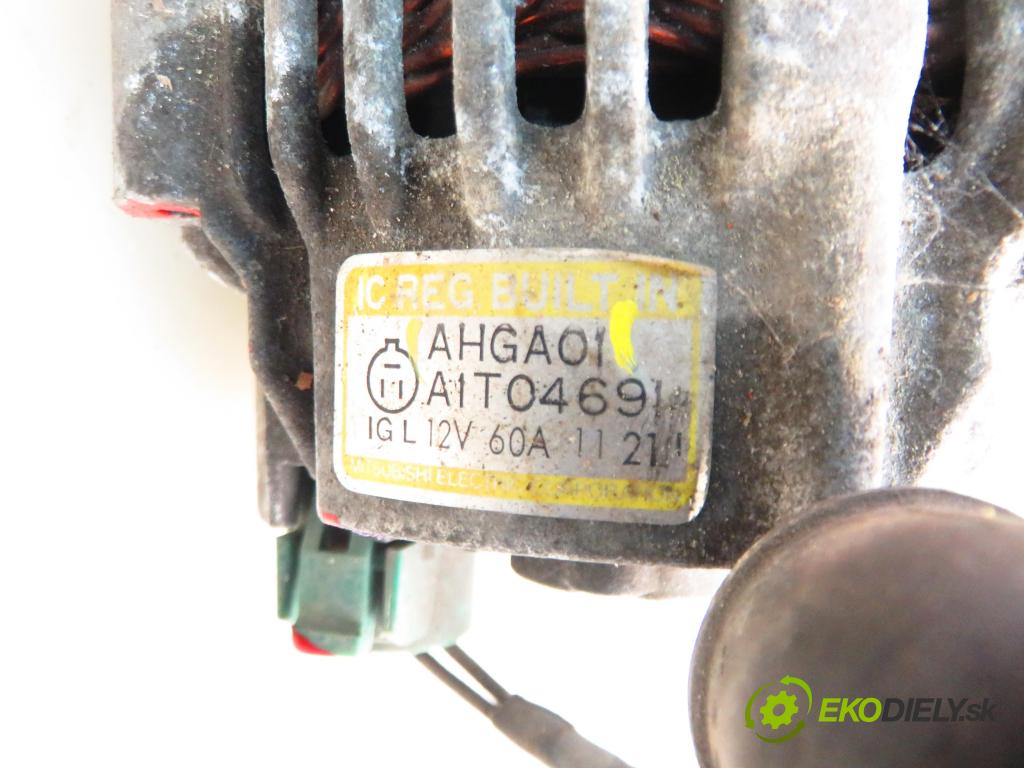 HONDA CIVIC IV sedan (ED) SEDAN 1991 66,00 1.4 L (ED2) 90 - D14A1 1396,00 Alternátor AHGA01 (Alternátor)