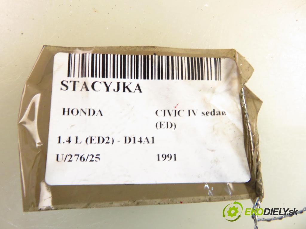 HONDA CIVIC IV sedan (ED) SEDAN 1991 66,00 1.4 L (ED2) 90 - D14A1 1396,00 spinačka  (Spínacia skrinka)