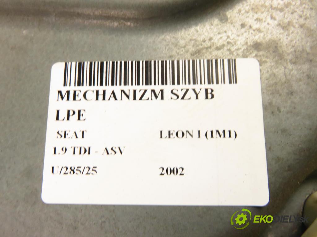 SEAT LEON (1M1) HB 2002 81,00 1.9 TDI 110 - ASV 1896,00 mechanismus oken 1M0837755