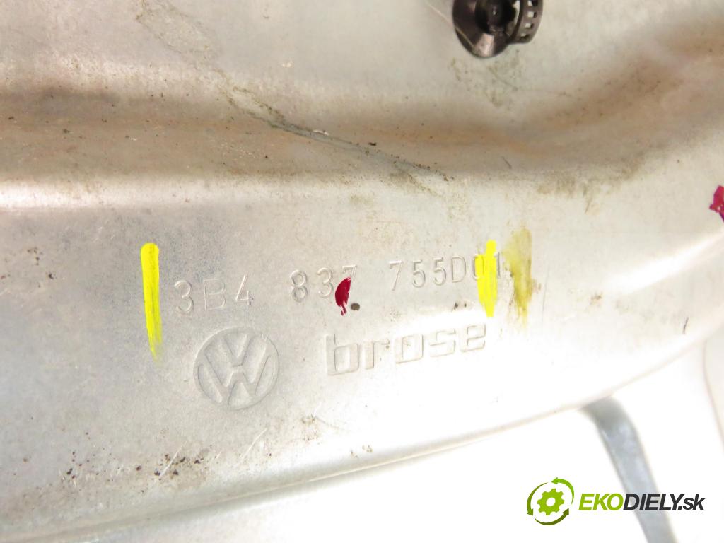 VW PASSAT B5 (3B2) SEDAN 1999 74,00 1.9 TDI - AVB 1896,00 mechanismus oken 3B4837755D