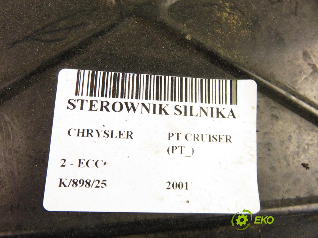 CHRYSLER PT CRUISER (PT_) HB 2001 104,00 2 - ECC 1996,00 Riadiaca jednotka Motor P05033116AD