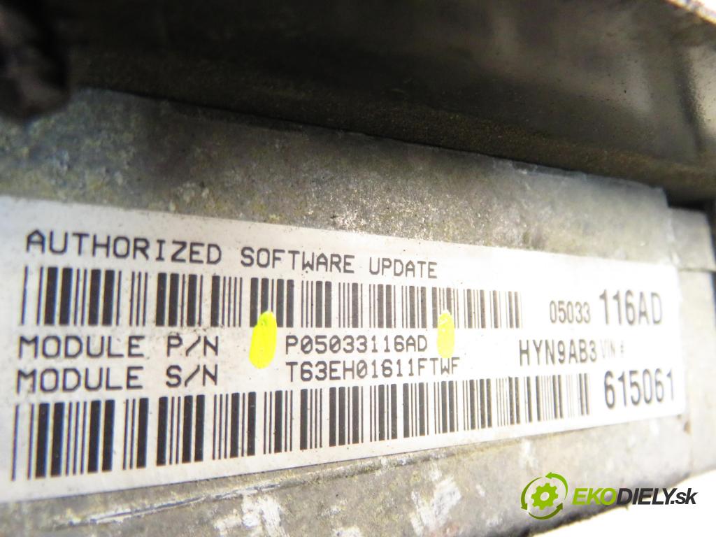 CHRYSLER PT CRUISER (PT_) HB 2001 104,00 2 - ECC 1996,00 Riadiaca jednotka Motor P05033116AD
