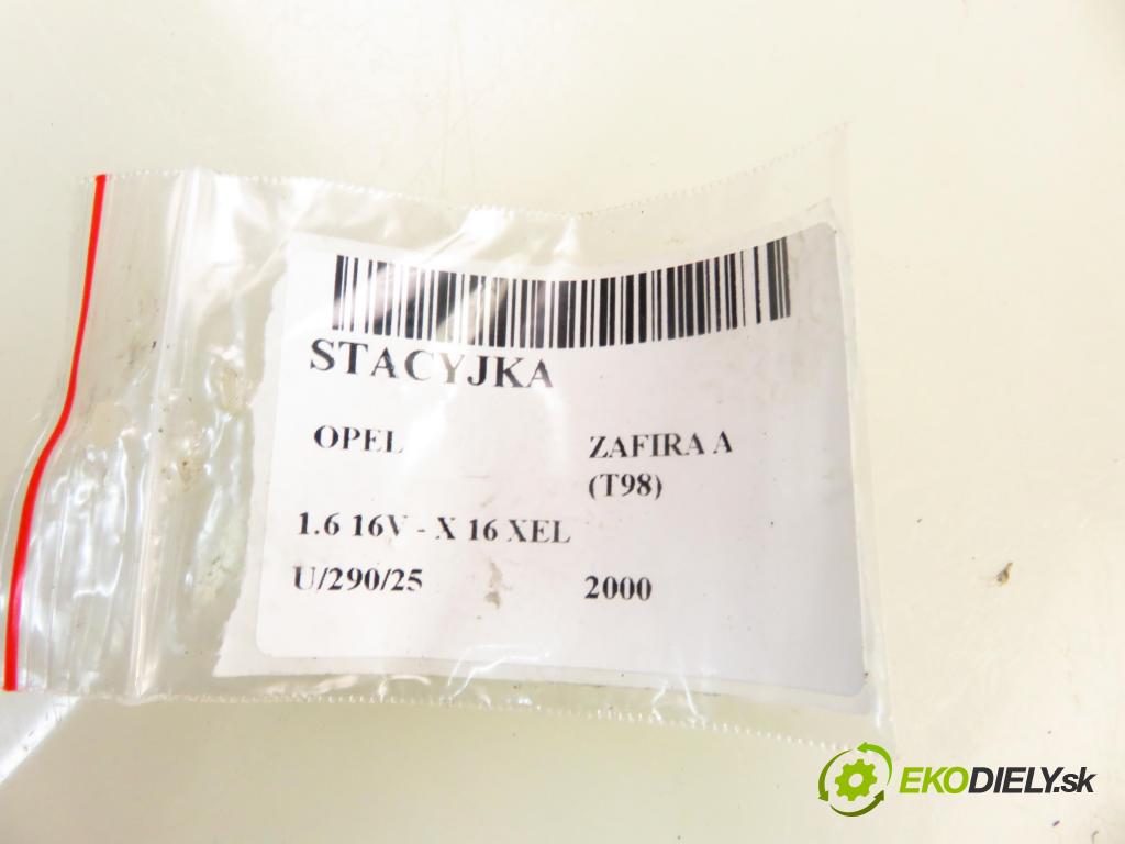 OPEL ZAFIRA A Nadwozie Wielkopojemne (MPV) (T98)  MINIVAN 2000 74,00 1.6 16V - X 16 XEL 1598,00 spinačka 5WK4763 ; 24418927 (Spínacia skrinka)