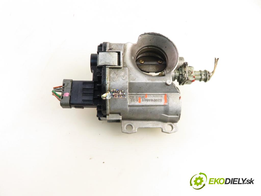 RENAULT CLIO II (BB_, CB_) HB 2002 55,00 1.2 16V (BB05, BB0W, BB11, BB27, BB2T, BB2U, BB2V, 1149,00 Škrtiaca klapka 8200166869 ; H8200067219 (Škrtiaca klapka)