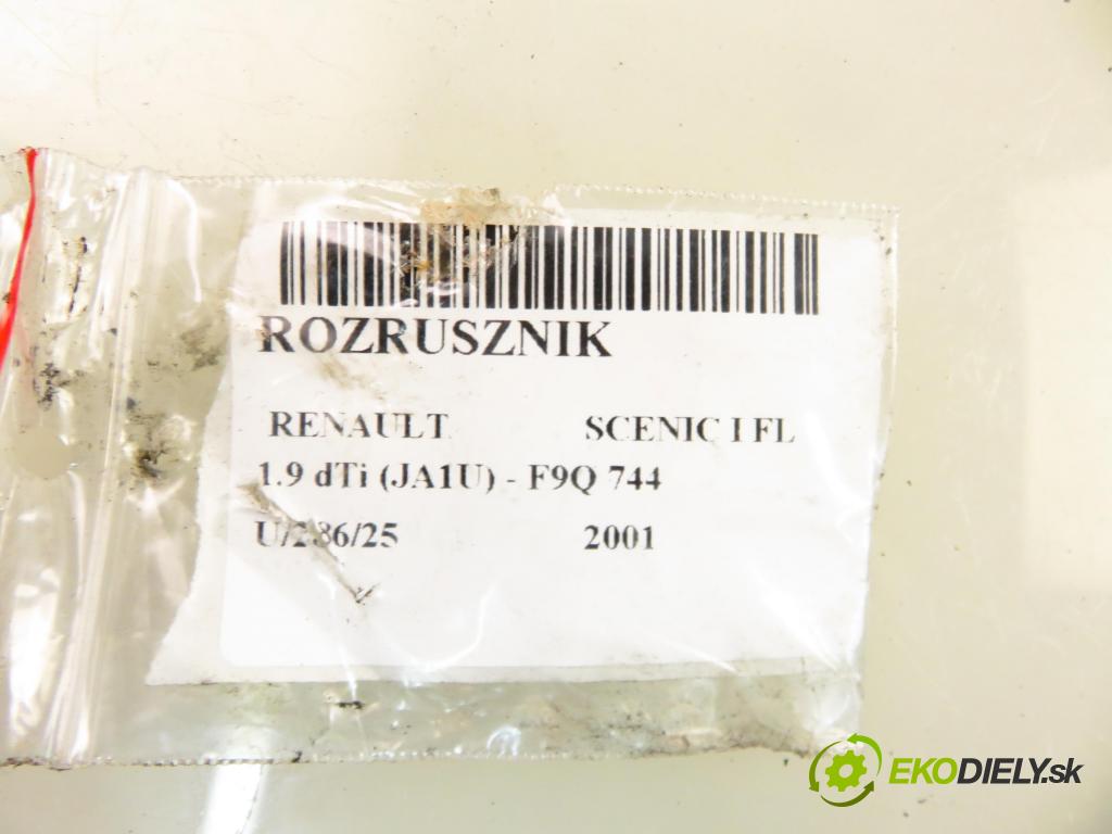 RENAULT SCENIC I (JA0/1_) MINIVAN 2001 59,00 1.9 dTi 80 - F9Q 744 1870,00 startér D6RA115 (Startéry)