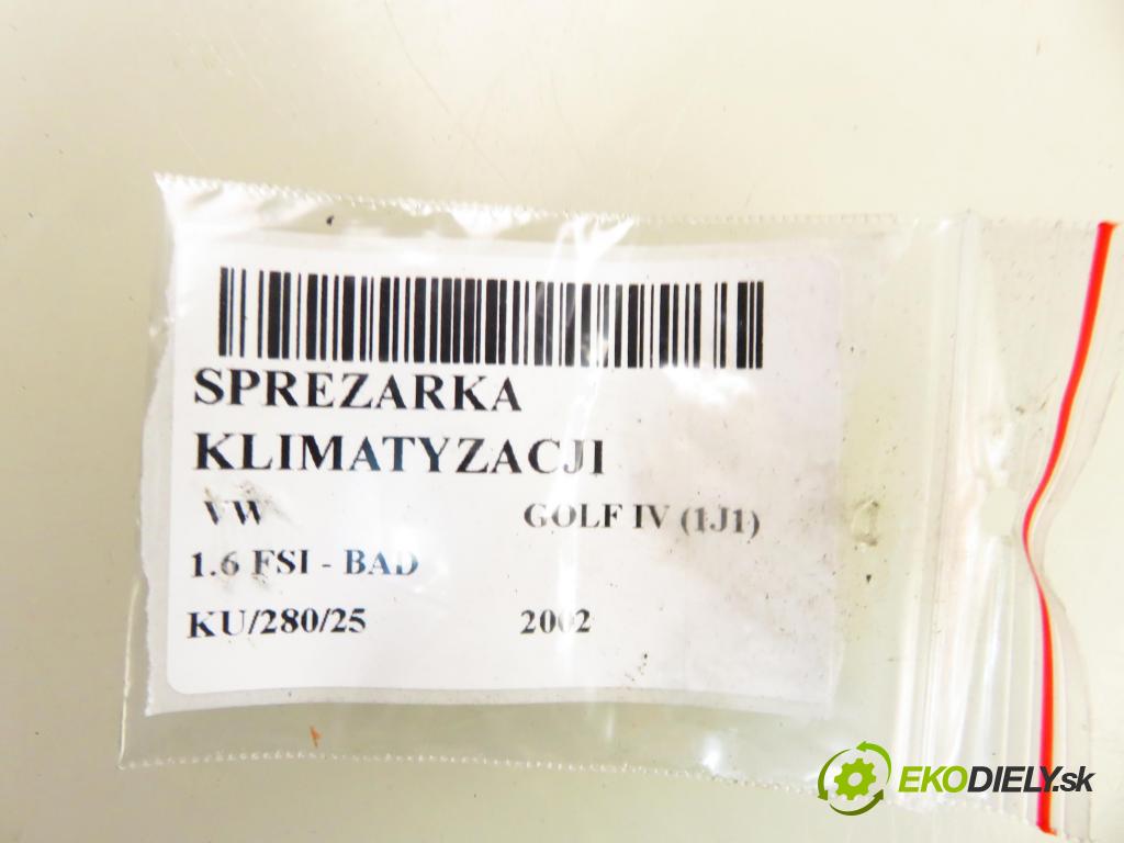 VW GOLF IV (1J1) HB 2002 81,00 1.6 FSI - BAD 1598,00 KOMPRESOR: klimatizácie 6Q0820803D ; 4472208128 (Kompresor klimatizácie)