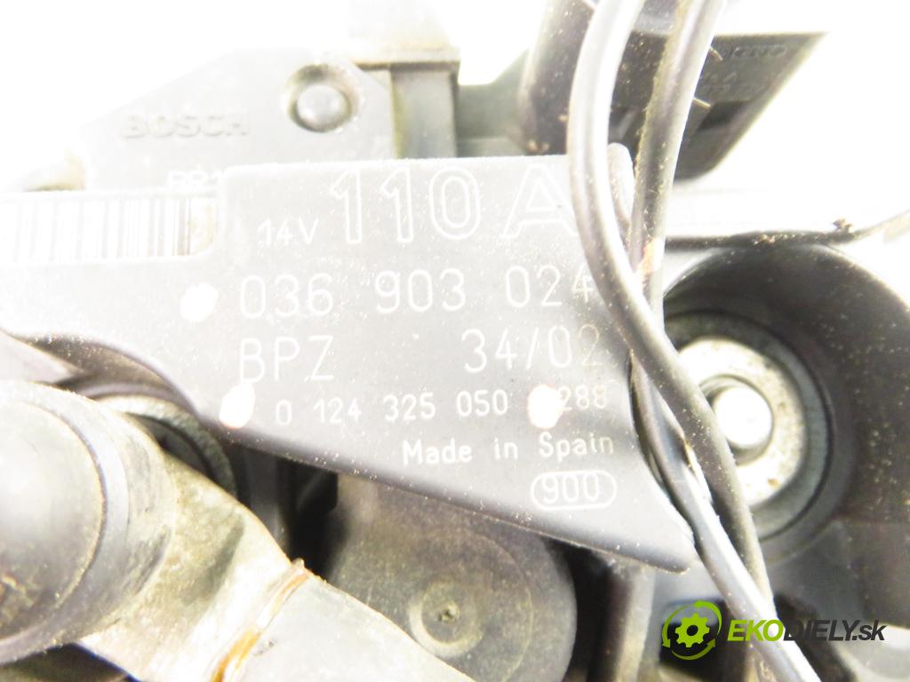 VW GOLF IV (1J1) HB 2002 81,00 1.6 FSI - BAD 1598,00 Alternátor 036903024 ; 0124325050 (Alternátor)