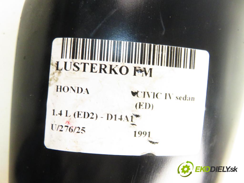 HONDA CIVIC IV sedan (ED) SEDAN 1991 66,00 1.4 L (ED2) 90 - D14A1 1396,00 zpětné zrcátko PM