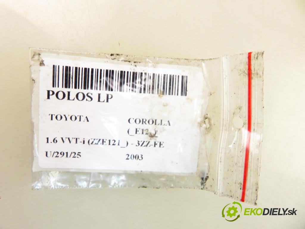 TOYOTA COROLLA (_E12_) HB 2003 81,00 1.6 VVT-i (ZZE121_) - 3ZZ-FE 1598,00 Poloos LP
