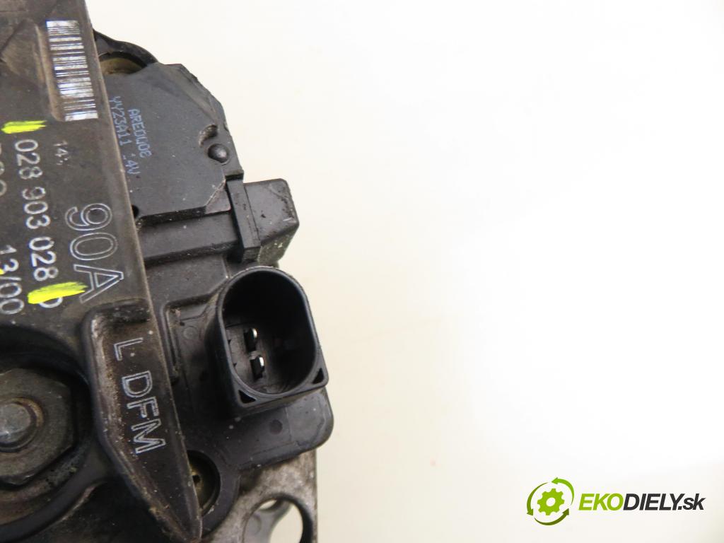 VW BORA (1J2) SEDAN 2001 77,00 1.6 16V - AUS 1598,00 Alternátor 0124325003 ; 028903028 (Alternátor)