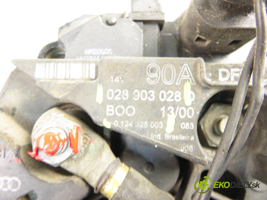 VW BORA (1J2) SEDAN 2001 77,00 1.6 16V - AUS 1598,00 Alternátor 0124325003 ; 028903028 (Alternátor)