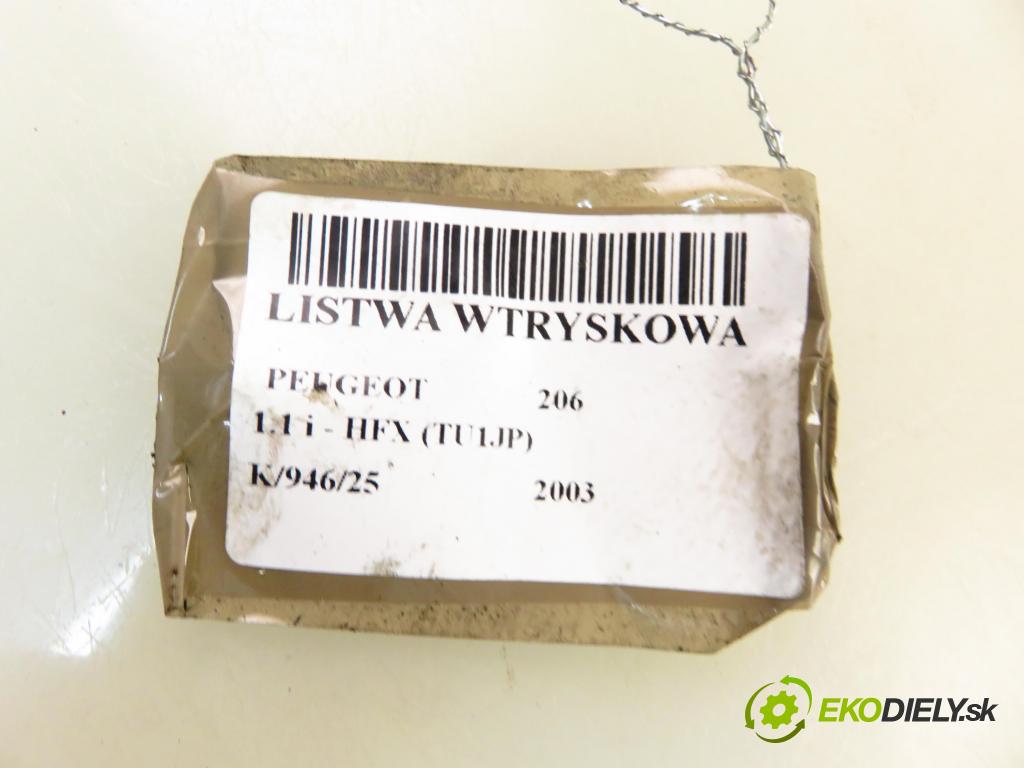 PEUGEOT 206 liftback (2A/C) HB 2003 440,00 1.1 i - HFX (TU1JP) 1124,00 Lišta vstrekovacia 9628982980 (Vstrekovacia lišta)