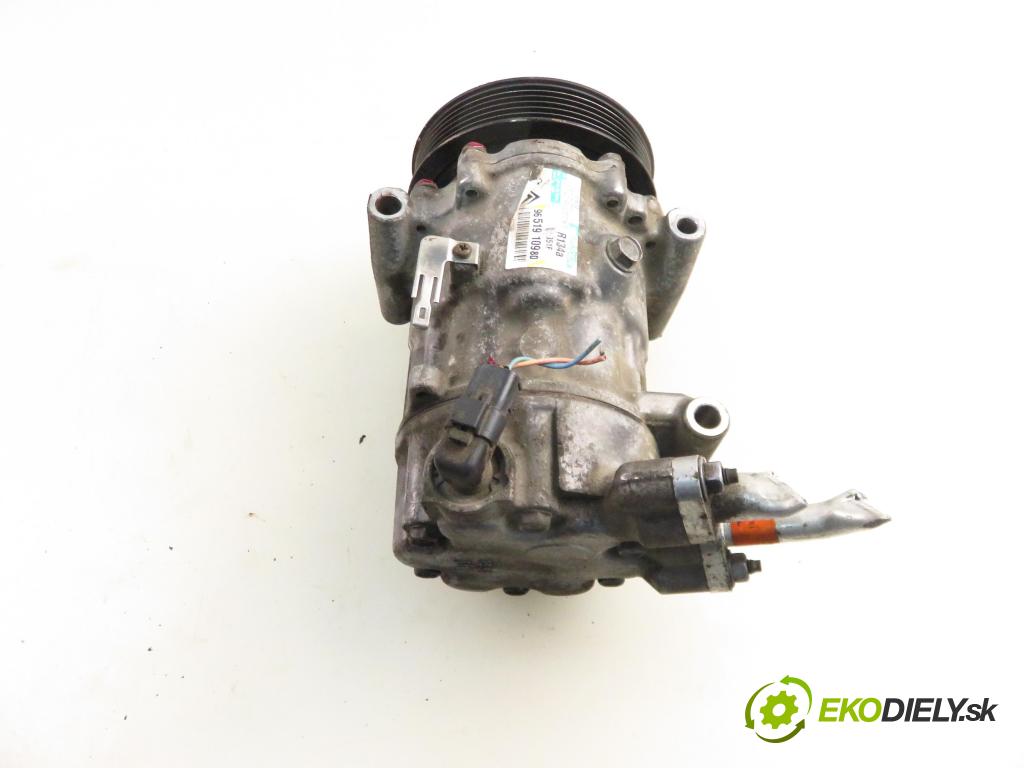 PEUGEOT 207 (WA_, WC_) HB 2007 88,00 1.6 16V VTi - 5FW (EP6) 1598,00 KOMPRESOR: klimatizácie 9651910980 (Kompresor klimatizácie)