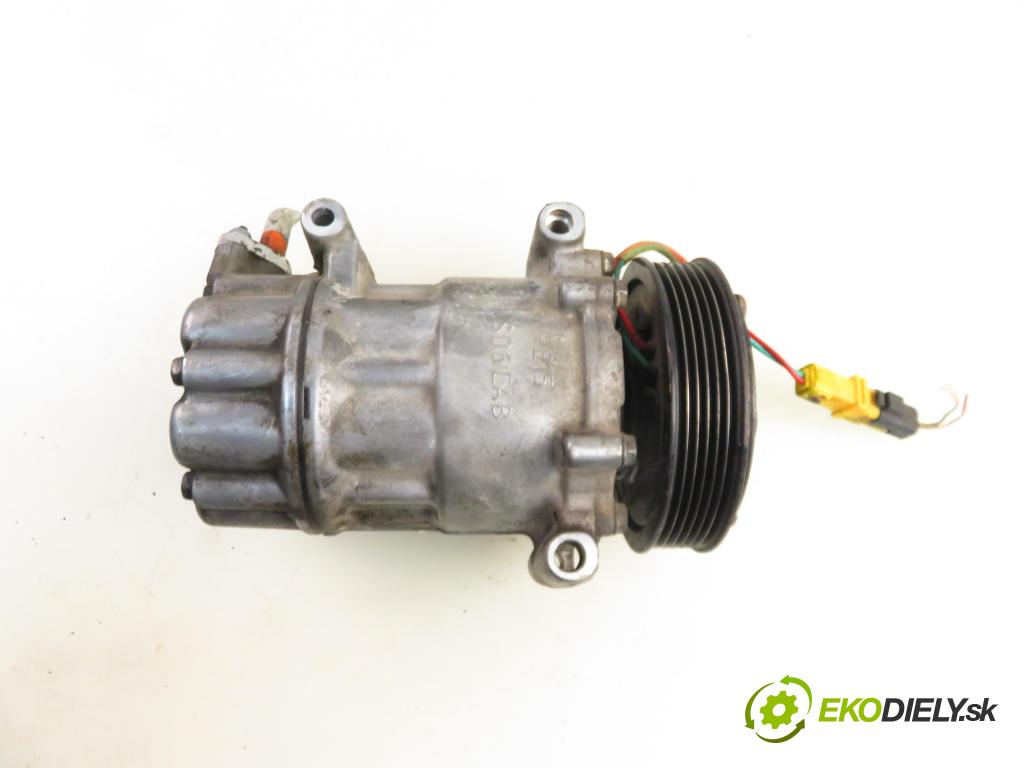 PEUGEOT 207 (WA_, WC_) HB 2007 88,00 1.6 16V VTi - 5FW (EP6) 1598,00 KOMPRESOR: klimatizácie 9651910980 (Kompresor klimatizácie)