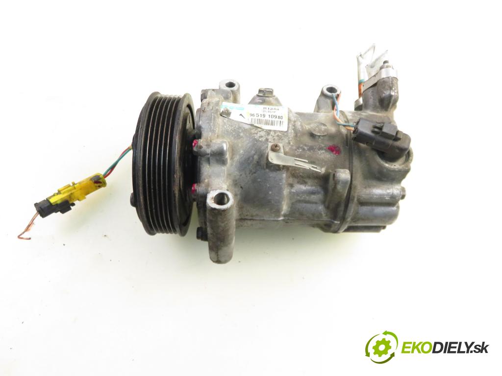 PEUGEOT 207 (WA_, WC_) HB 2007 88,00 1.6 16V VTi - 5FW (EP6) 1598,00 KOMPRESOR: klimatizácie 9651910980 (Kompresor klimatizácie)