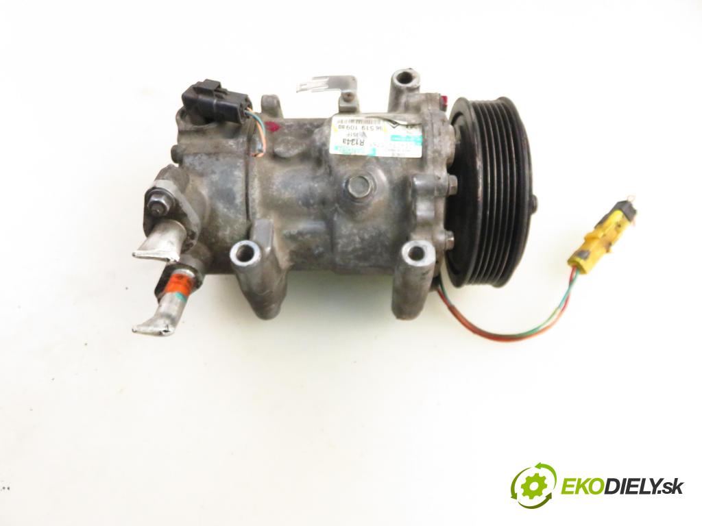 PEUGEOT 207 (WA_, WC_) HB 2007 88,00 1.6 16V VTi - 5FW (EP6) 1598,00 KOMPRESOR: klimatizácie 9651910980 (Kompresor klimatizácie)