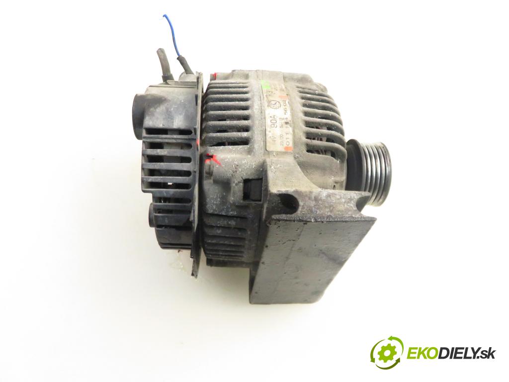 MERCEDES-BENZ KLASA A (W168) HB 1998 75,00 1.6 102 A 160  M 166.960 1598,00 Alternátor 0111545602 (Alternátor)