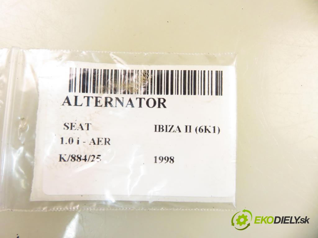 SEAT IBIZA II (6K1) HB 1998 37,00 1.0 i - AER 999,00 Alternátor 037903023G (Alternátor)