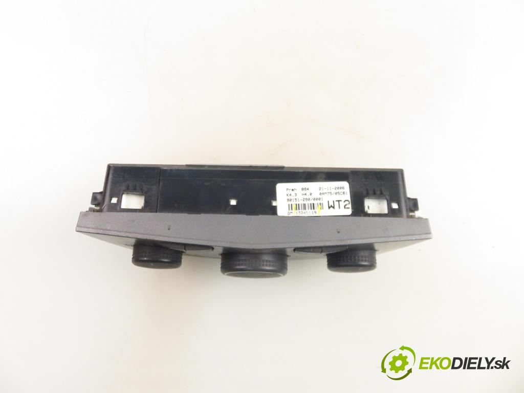 OPEL ZAFIRA B (A05) MINIVAN 2005 88,00 1.9 CDTI 8V 120 - Z 19 DT 1910,00 Panel kúrenia KLIMATIZACE: 13245119