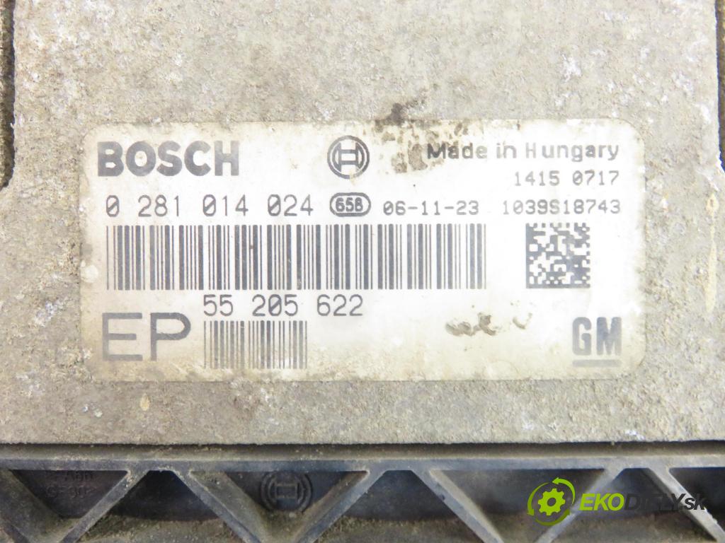 OPEL ZAFIRA B (A05) MINIVAN 2005 88,00 1.9 CDTI 8V 120 - Z 19 DT 1910,00 Riadiaca jednotka Motor 0281014024