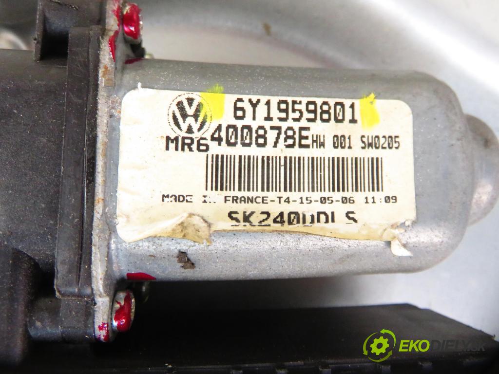 SKODA FABIA I Combi (6Y5) KOMBI 2007 59,00 1.4 16V - BUD 1390,00 mechanismus oken 6Y1837751GF ; 6Y1959801