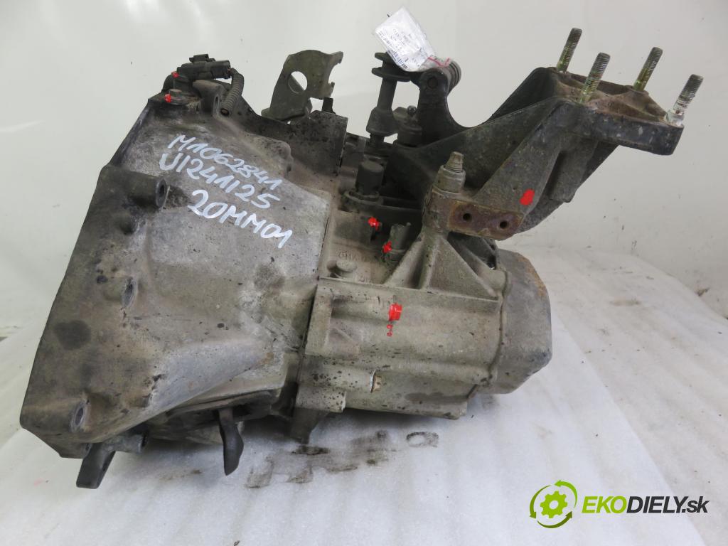 FIAT DUCATO (230_) FURGON 2002 62,00 2.0 JTD - RHV (DW10) 1997,00 Prevodovka MANUALNA 20MM01
