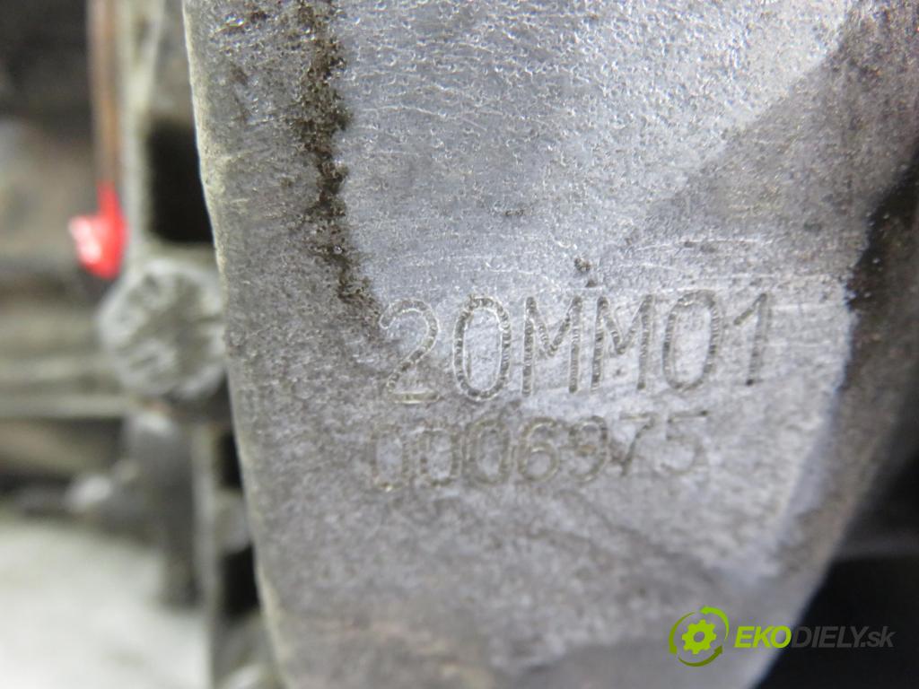 FIAT DUCATO (230_) FURGON 2002 62,00 2.0 JTD - RHV (DW10) 1997,00 Prevodovka MANUALNA 20MM01