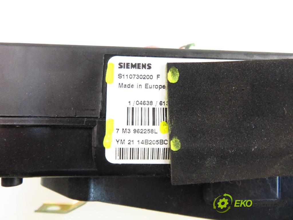 SEAT ALHAMBRA (7V8, 7V9) MINIVAN 2001 85,00 1.9 TDI PD 115 - AUY 1896,00 MODUL BSI 7M3962258L ; S110730200F ; YM2114B205BC