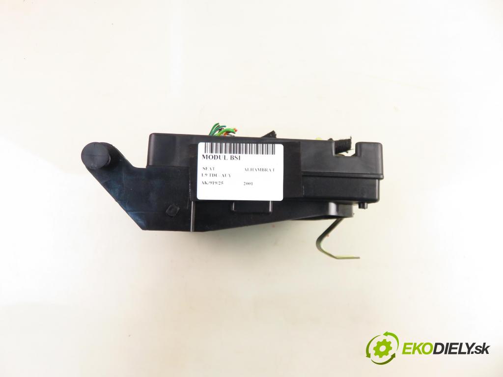 SEAT ALHAMBRA (7V8, 7V9) MINIVAN 2001 85,00 1.9 TDI PD 115 - AUY 1896,00 MODUL BSI 7M3962258L ; S110730200F ; YM2114B205BC