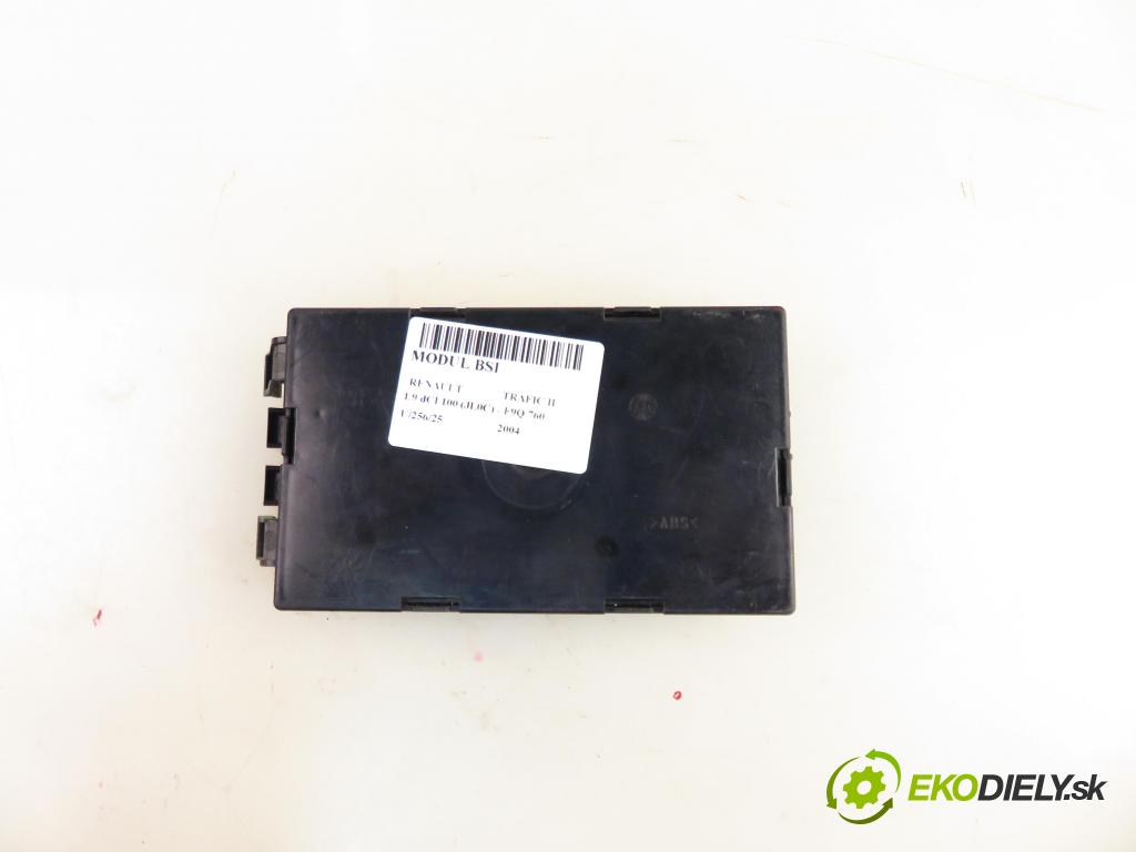 RENAULT TRAFIC II Autobus (JL) BUS 2004 74,00 1.9 dCI 100 (JL0C) - F9Q 760 1870,00 MODUL BSI P8200374949 ; 21677491