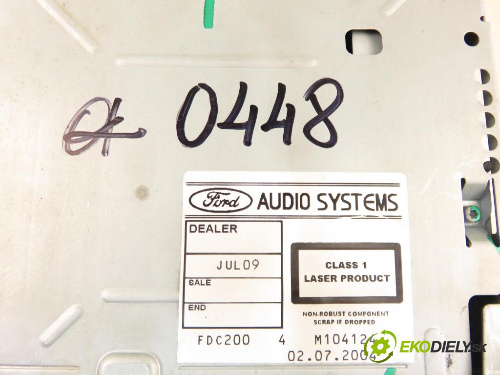 FORD FOCUS C-MAX (DM2) MINIVAN 2004 100,00 2.0 TDCi - G6DA 1997,00 RADIO CD 3M5T18C815BE