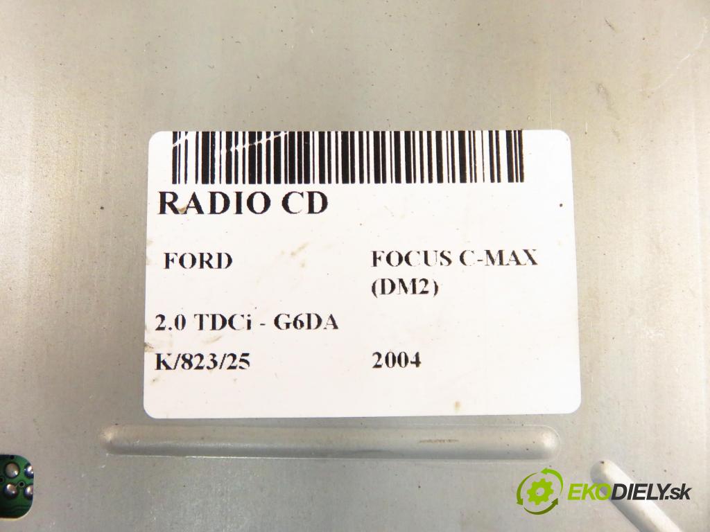 FORD FOCUS C-MAX (DM2) MINIVAN 2004 100,00 2.0 TDCi - G6DA 1997,00 RADIO CD 3M5T18C815BE
